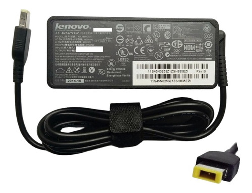 Cargador Lenovo Original Punta Rectangular 45w 2.25a 20v