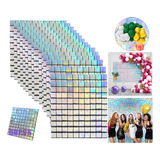 30pcs Panele Decorativo Shimmer Wall 4d Fiesta Parad 30x30cm