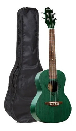 Ukelele Sonun Kauai Soprano 21 Pulgadas Verde Con Funda