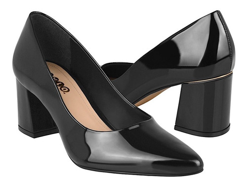 Tacones Dama Stylo 16201 Charol Negro