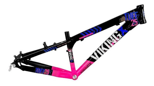 Quadro Mtb Vikingx Dirt Jump Tuff X-25 Aro 26