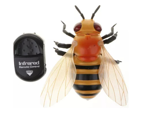 Insecto De Abeja Realista Rc Para Animales Con Control Remot