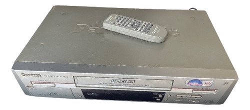 Vídeo Cassete Vhs Panasonic 5 Cabeças Com Controle