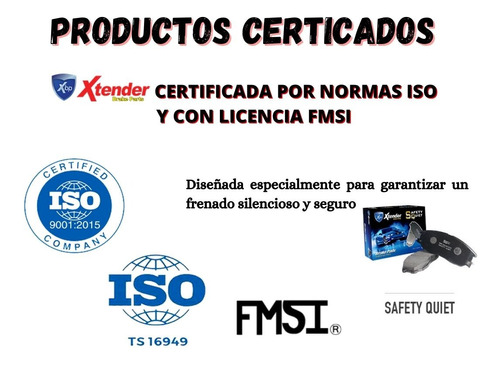 Pastillas De Freno Delanteras Ford Lobo  99 00 01 02   7558 Foto 3