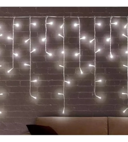 Cortina Luces Led X 300 Decoración Navidad 9 Mts. X 45 Cms.