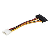 Cable Adaptador Molex A Doble Sata 15 Pines 2 Puertos