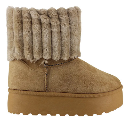 Perugia Bota Urbana Moda Frio Invierno Afelpada Mujer 94852 | Envío gratis