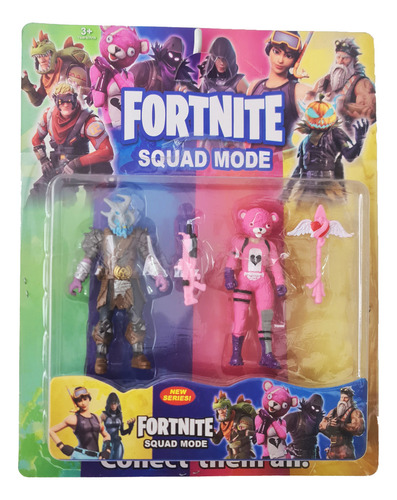 Figuras Fortnite Game Pack 2 Pcs Guerreros