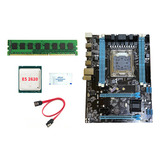 Placa Base Para Juegos De Pc X79-288, Cpu E5 2620, Ram 4g Dd