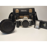 Camara Canon Eos 500n + Lente Sigma 28-105mm + Flash Sunpack
