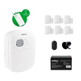 Kit Alarme Intelbras Anm 24 App 6 Sensor Sem Fio Xas 4010