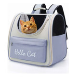 Mochila Back Pack Transportadora Gato Perro Mascota Grande