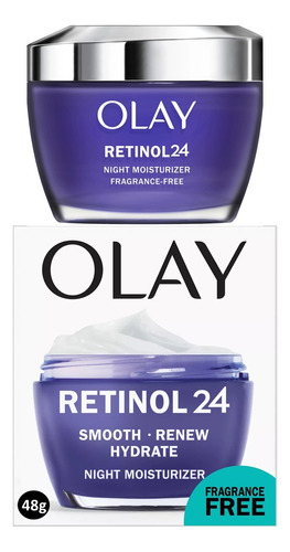 Olay Retinol 24 Hidratante Facial De Noche Con Retinol 48g