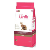 Alimento Unik Para Gato Adulto Sabor Mix En Bolsa De 7.5kg