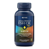 Gnc | Triple Strength Fish Oil Plus Krill Oil | 60 Softgels