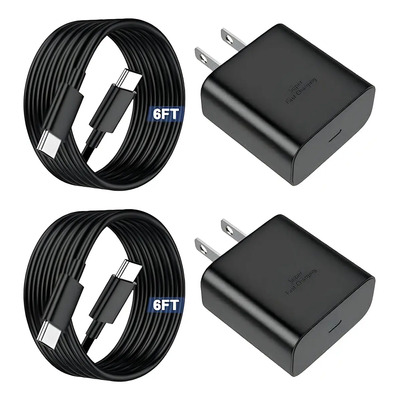 Cargador Tipo C De 45w Para Samsung S23 S24 Ultra 2 Piezas | MercadoLibre