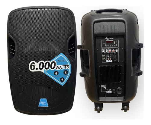 Cabina Activa De 15 Audio Sound 6000watts Bluetooth 