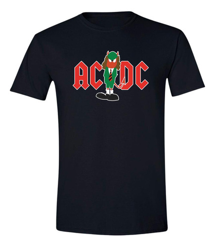 Playera Hombre Rock Ac/dc Angus Young 839n