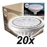 20 Lámparas Led Ar111 12w Dimerizables Luz Fría Candela 7307 Color De La Luz Blanco Frío