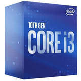 Micro Procesador Intel Core I3 10100 4.3ghz Lga 1200 Gamer