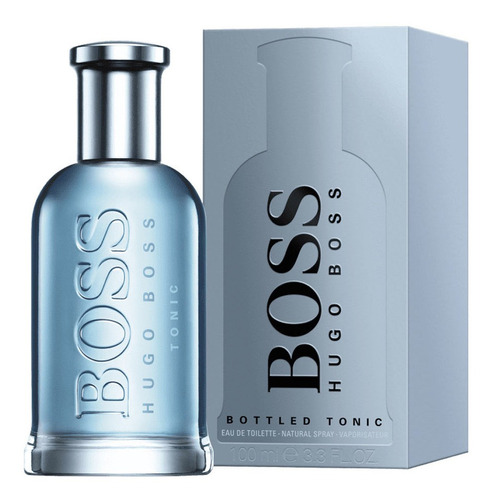 Perfume Hugo Boss Bottled Tonic Edt 100ml + Gel Pos Barba