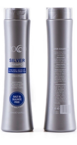 Shampoo Silver Rocco 400ml