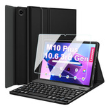 Funda Teclado+mica Para Lenovo Tab M10 Plus 3rd 10.6'' Ñ