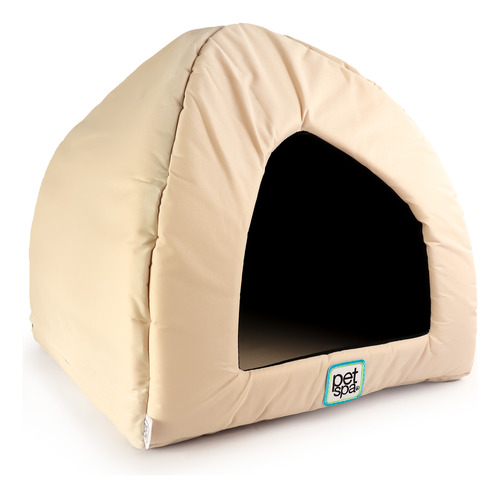 Cama Pet Spa Tipo Iglu 45x45x45 Beige