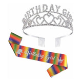 Birthday Girl Sash Tiara Kit Birthday Sash For Women And Gir