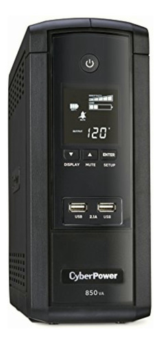 Cyberpower Ups 850va/510w -no Break Mini-torre, Pantalla