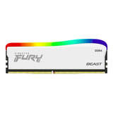 Memoria Ram 8gb 3200mhz Ddr4 Dimm Rgb Fury White