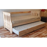 Sillon Cama Divan + Carro Cama + Colchon Una Plaza - Joscal 