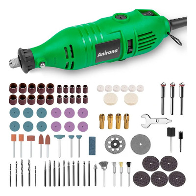 Mini Taladro Mototool Esmeril Anirona 135w Con Accesorios | MercadoLibre