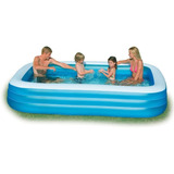 Alberca Extra Grande Inflable Reforzada 305x183 Cm Intex Msi