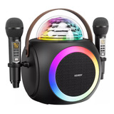 Bocina Inalámbrica Portátil C/micrófono/bluetooth P/karaoke