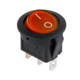 Tecla Llave 1 Punto 2 Polos 20 Mm Luz P/ Potencia Rca Remoto