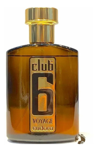 Club 6 Voyage Deo Colônia Masculino Amadeirado 95ml / Eudora