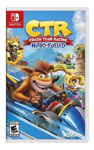 Crash Team Racing: Nitro-fueled Switch Físico  Nitro-fueled Standard Edition Activision Nintendo Switch Físico