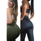 Pack De 2 Calzas Gogradas Animal Print Push Up Anticelulitis