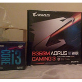 Kit Upgrade I3 9ª Geração + B360m Aorus + 16gb Ddr4