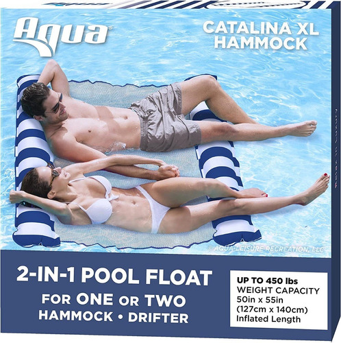 Flotador Aqua  (2 Personas)  2-in-1  Aqua Leisure