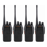 4pcs Radios Baofeng Bf-888h Uhf Con Manos Libres