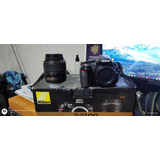  Nikon Kit D3100 +  Lente 18-55mm Vr Dslr Con 15758 Disparos