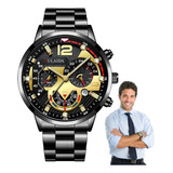 Reloj Casual De Negocios De Cuarzo Para Hombre Con Fecha