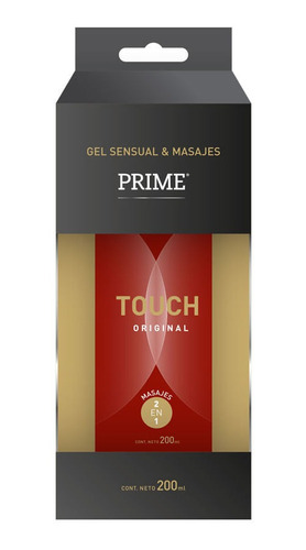 Gel Ïntimo Prime Touch Sensual & Masaje 2 En 1 X 200 Ml