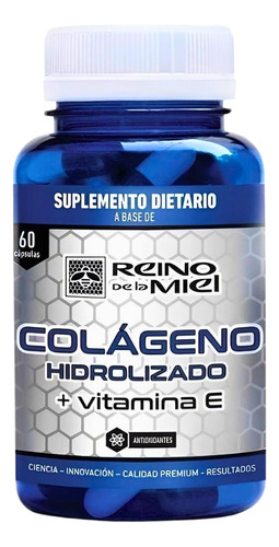 Colágeno Hidrolizado + Vitamina E + Zinc Cápsulas Reino