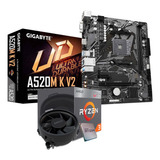 Kit Placa Mãe A520m K Ryzen 3 3200g Vega 8