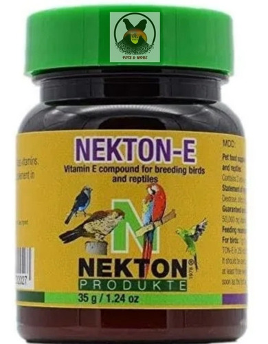 Nekton E 35 Gr Para  Estimular Celo En Aves
