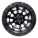 Llanta Deportiva Black R16x8 6x139 Hilux S10 