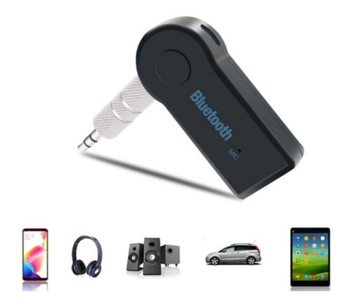 Adaptador Bluetooth Veicular P2 Receptor Conversor P/ Carro